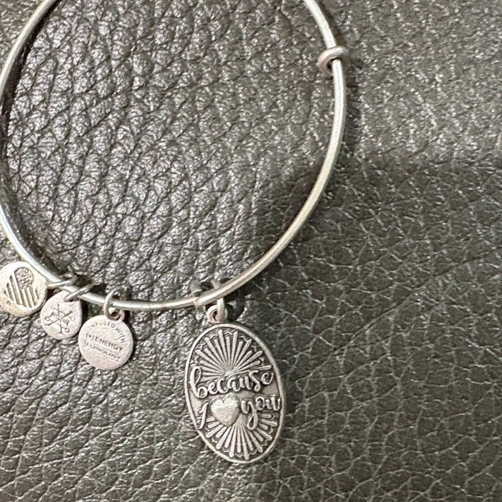Alex and ani “because I love you” charm bracelet - Picture 4 of 5